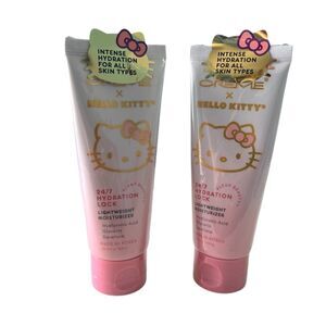 2pk The Crème Shop x Hello Kitty 24/7 Hydration Lock Lightweight Moisturizer New